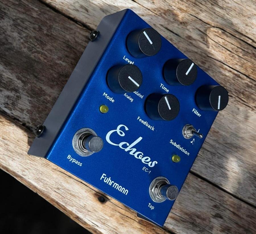 Pedal Fuhrmann EC-1 - Echoes - Delay - Seminovo